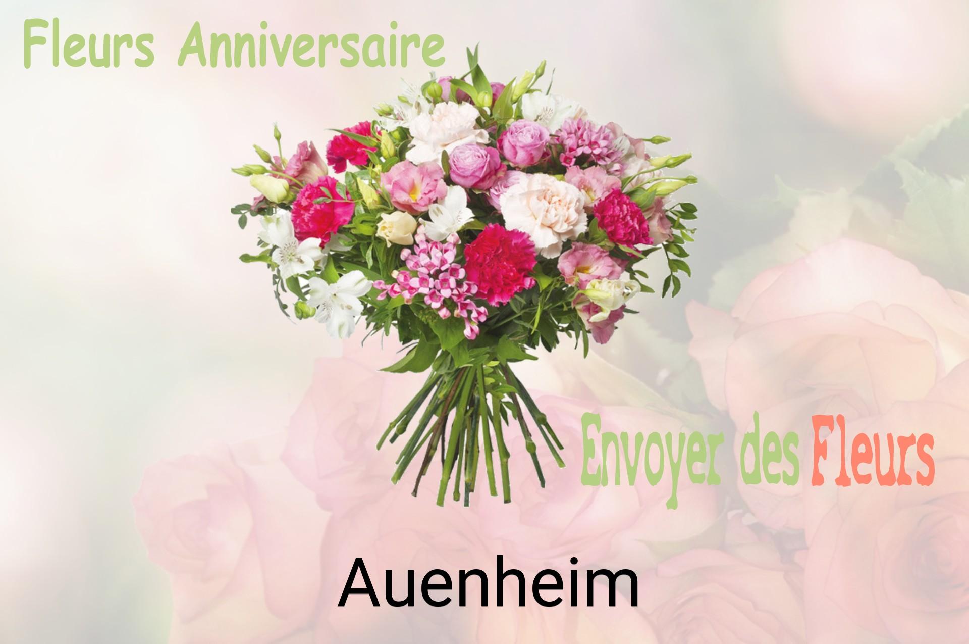 Bouquet de fleurs d’anniversaire livré à Auenheim